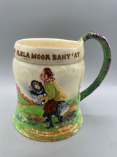 Crown Devon Fieldings Musical tankard - On Ilkla Moor Baht 'At ~