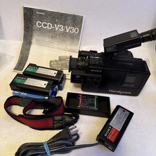 Sony Handycam CCD-V3 Video 8 Camera Recorder w/ Charger, Case, Repair 