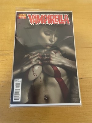 2012 RARE VAMPIRELLA #19 PARRILLO VARIANT COVER - DYNAMITE COMICS  