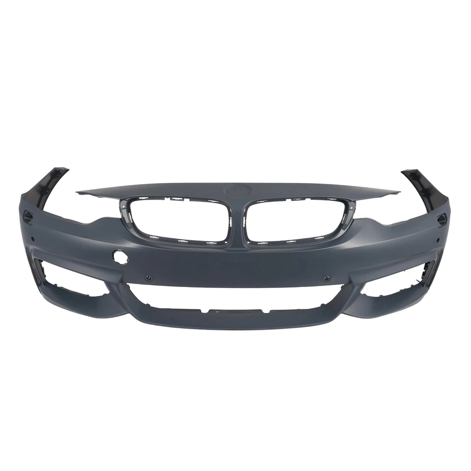 Fit For 2014-2020 BMW 4 Series F32 F33 F36 M-Tech Style Front Bumper Kit W/ Fog - Image 2 of 4
