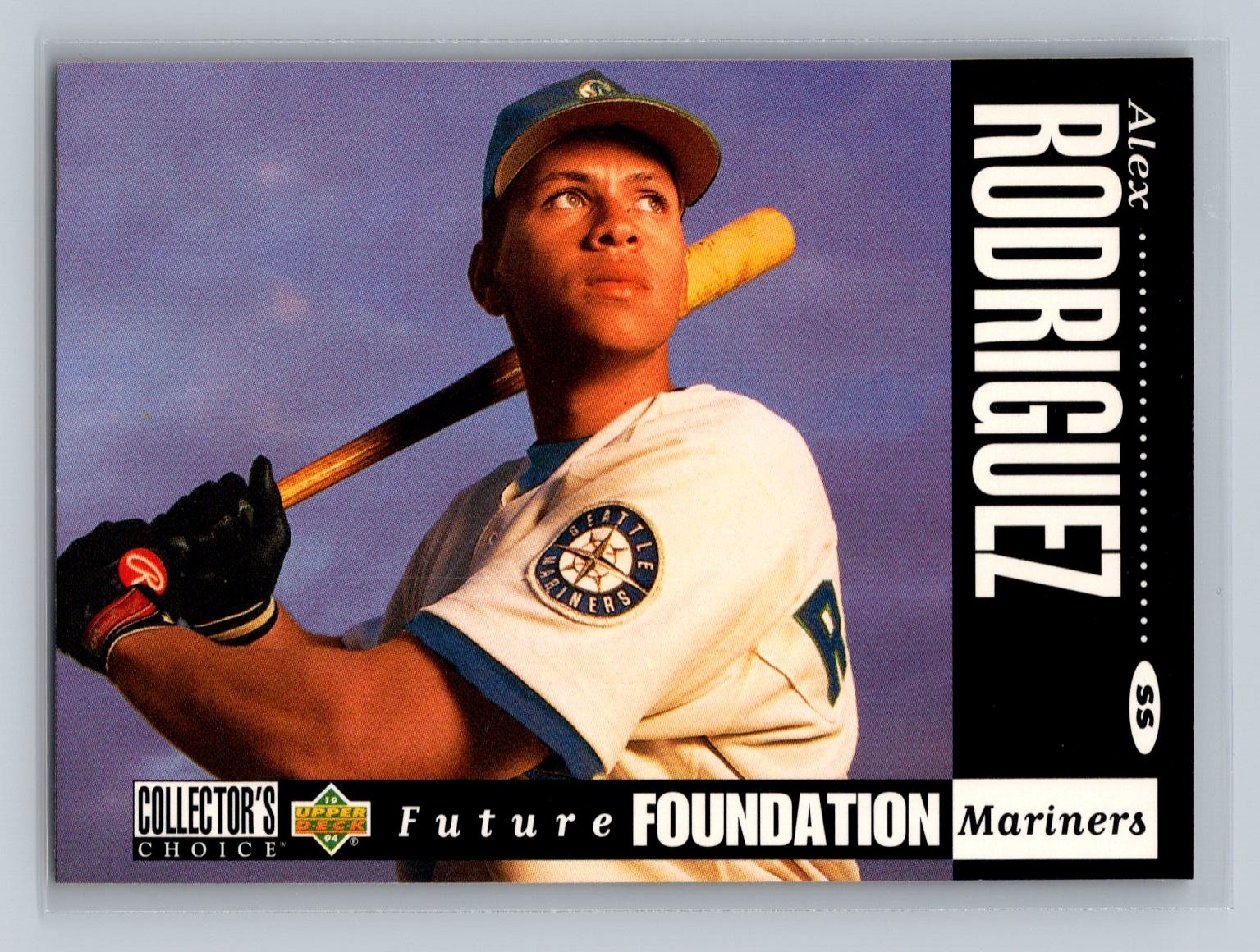 Alex Rodriguez 1994 Collector's Choice #647 Rookie Seattle Mariners