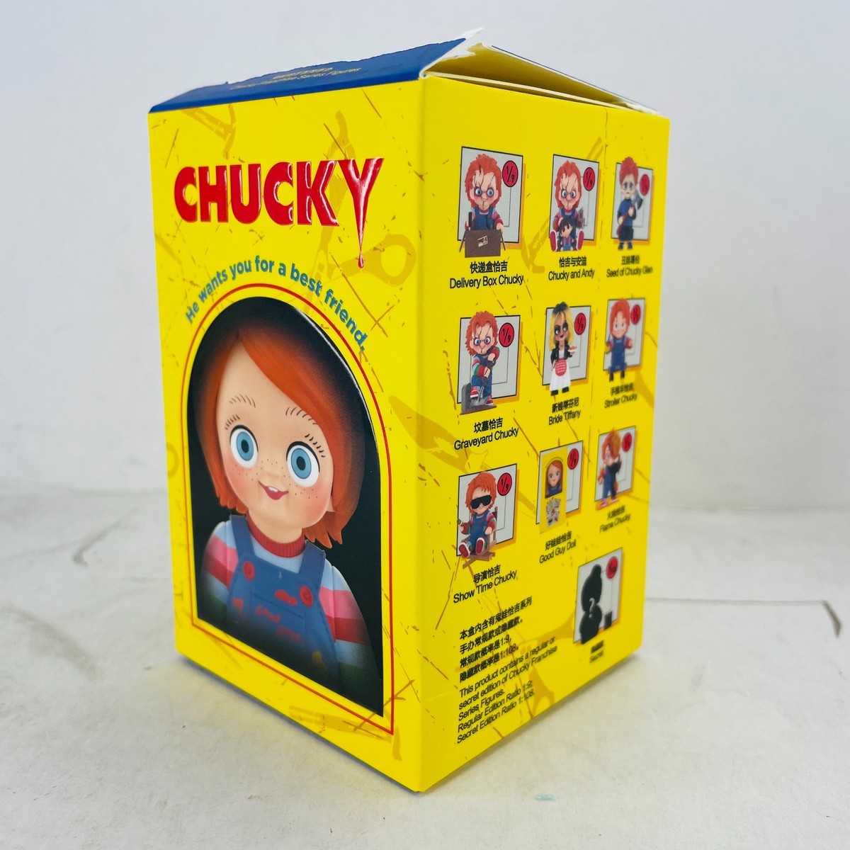 SF・ファンタジー・ホラー POPMART CHUCKY Delivery Box Chucky POP MART x Chucky Franchise Halloween Series Figures Blind Box