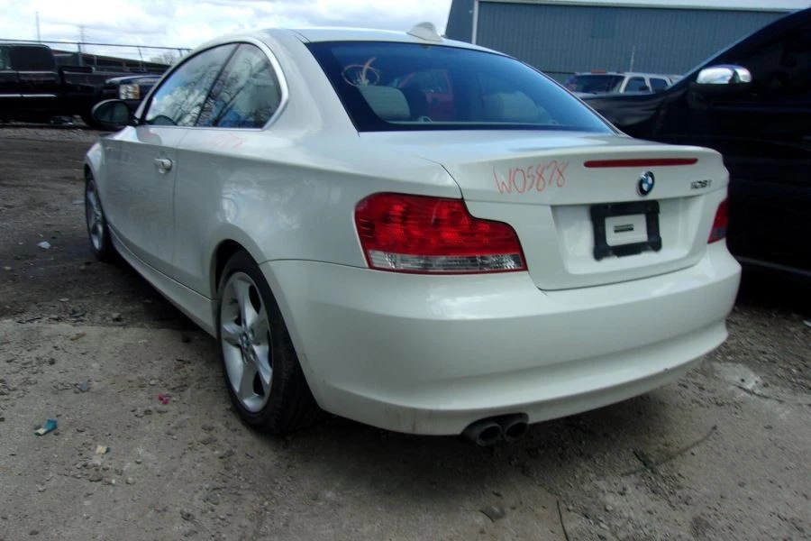 Driver Left Quarter Glass Coupe Chrome Trim Fits 08-13 BMW 128i 1885927 - Image 3 of 4