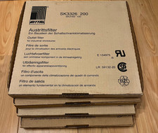 4 x Rittal SK 3326.200control cabinet outlet filter SK3326200 original packaging