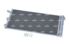 Condensatore climatizzatore EASY FIT NRF 35883 per FIAT PANDA CLASSIC alluminio 169