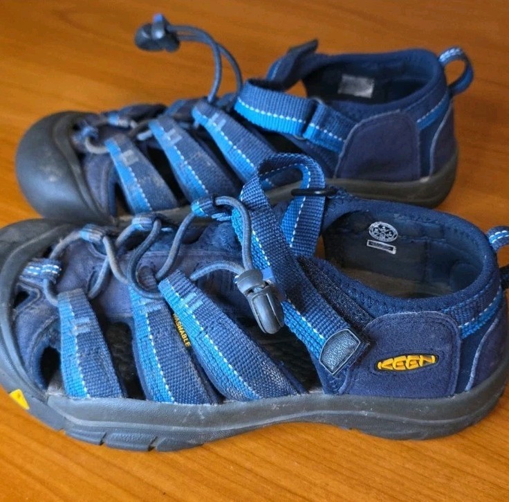 Sandali Keen Newport H2 blu scarpe da trekking acqua giovanili taglia 4