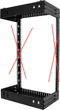 StarTech.com 18U Wandmontierter Netzwerk-Rack...
