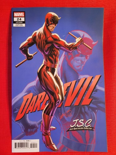 Daredevil #24- CVR B J Scott Campbell JSC Variant, Saladin Ahmed, 2025, VF/NM!