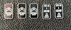 Lot Of 5 Pan Silver 1 Gram Bars
