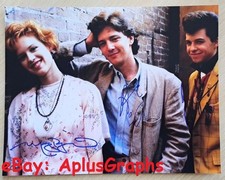 PRETTY IN PINK... Jon Cryer, Andrew McCarthy & Molly Ringwald (11x14) SIGNED