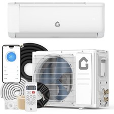 18000 BTU Mini Split Air Conditioner w/Remote WiFi 19 SEER2 with Heat Pump Quiet