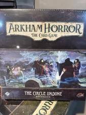 FFG Arkham Horror Card Game The Circle Undone New Sealed Expansion Box Set