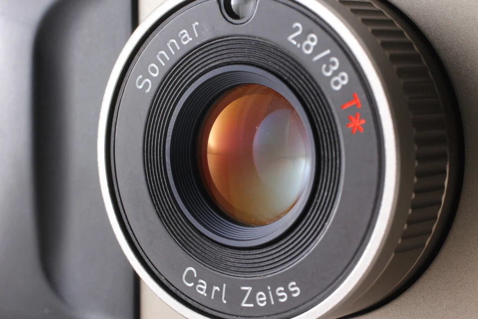 [ Near MINT ] Contax T2D Titan Silver Point & Shoot 35mm Film Camera From JAPAN - Image 3 of 4