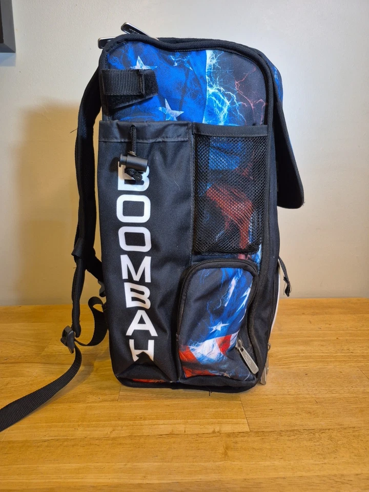 Boombah Superpack бейсбол софтбол бита и снаряжение сумка патриотический Colorway - Изображение 4 из 4