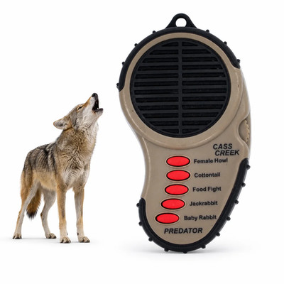 Ergo Predator Call for Hunting, Electronic Handheld Coyote Game Call, Compact wi