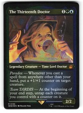 The Thirteenth Doctor - Thick Stock #195 (NM) (Foil) (M) (WHO) Magic MTG