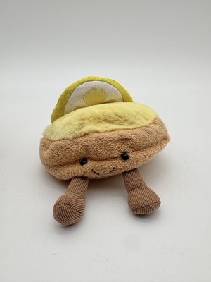 JellyCat Amuseables Collette Tarte Au Citron Pastry Plush Treat Dessert Mini
