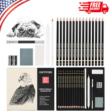 Drawing Sketching Pencil Set 21 Pack Art Pencil Kit with Graphite Pencils 14B-5
