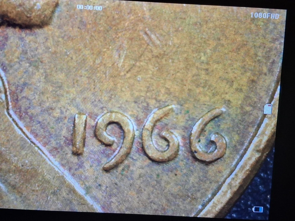 💥VERY RARE 1966 Lincoln Penny . DDO FS-101 BN ERROR - Image 3 of 4