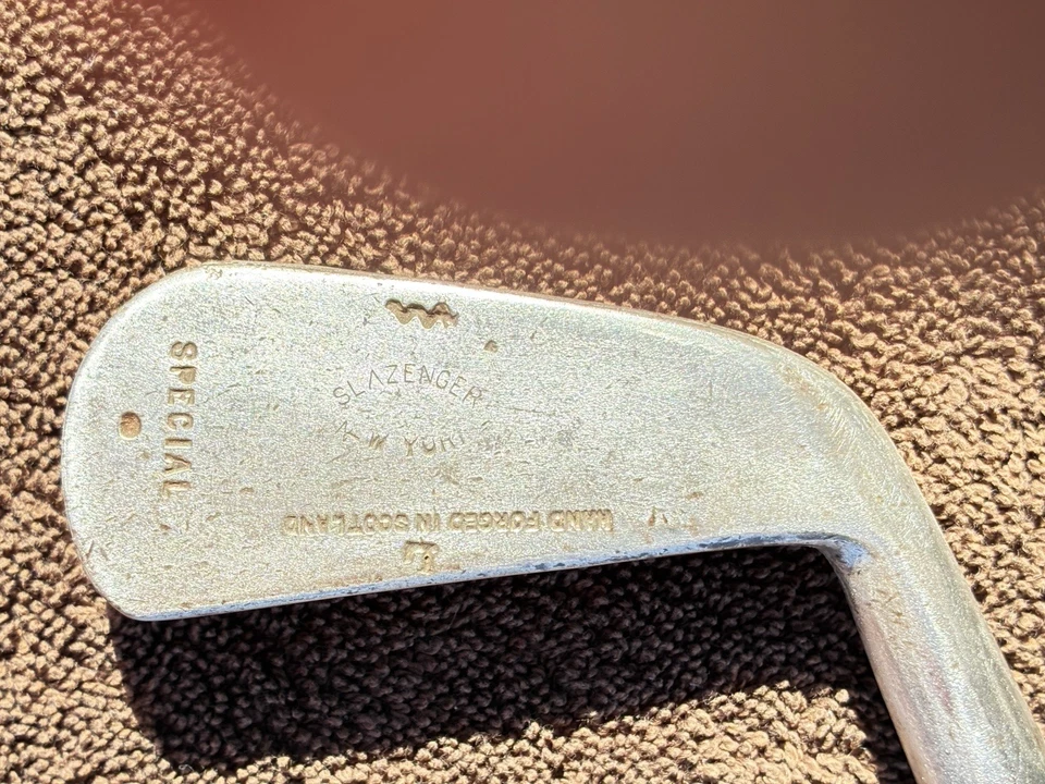 TOM STEWART IRON, W/ SERPENT MARK, VERY RARE hickory golf club..20 %  OFF BOOK V - Image 2 of 4