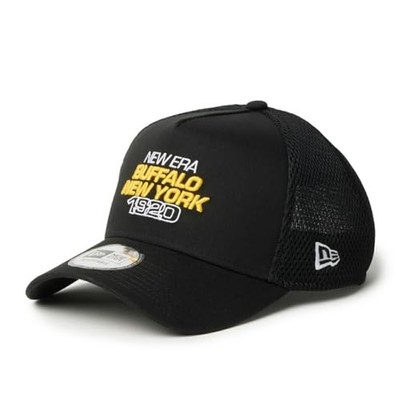 [New Era] Outdoor Mesh Cap 9FORTYA-FRAME Schwarz FREE OD 940AFTR SPACER BUF1920
