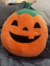 Squishmallows Kellytoy Jodie the Pumpkin 12-Inch Plush 12"