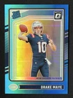 Drake Maye 2024 Panini Donruss Optic Rated Rookie Aqua Prizm RC /299 #229