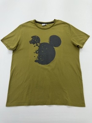 Disney Jungen T-Shirt oliv Mickey Mouse Kinder Größe M ohne Etikett...