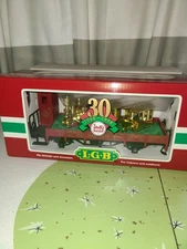 NOS German LGB Lehmann Gross Bahn 41124 30th Ann 1968-1998 Gold GNOMY Train Set