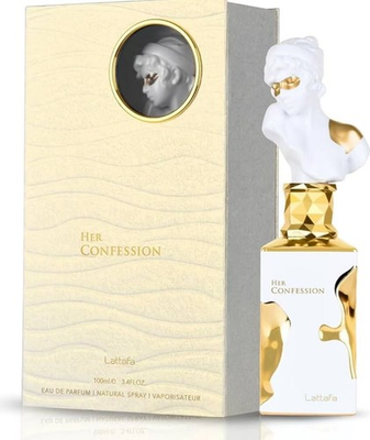 #ad #ad Lattafa Her Confession Eau de Parfum 3.4 Oz 100 ml Spray For Women $25.37