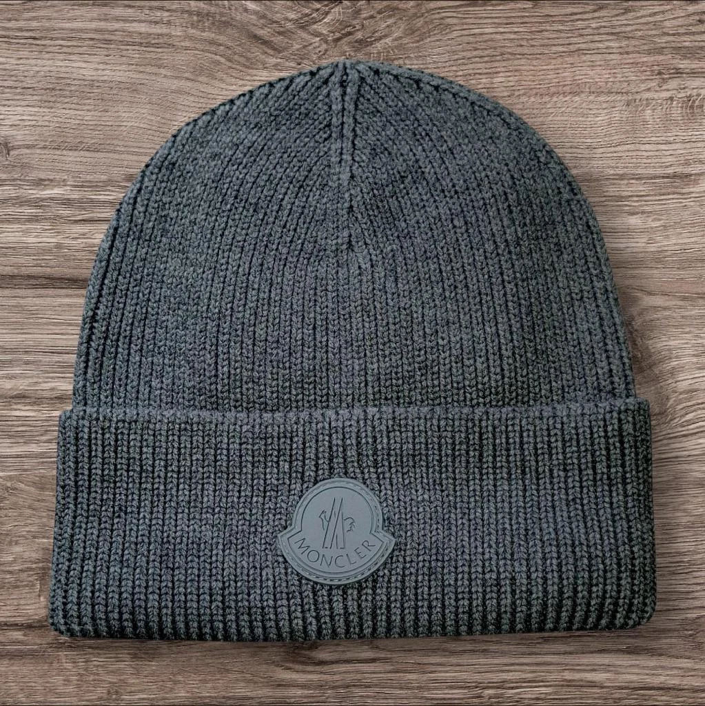 Moncler Gray Men's Beanie for sale | eBay