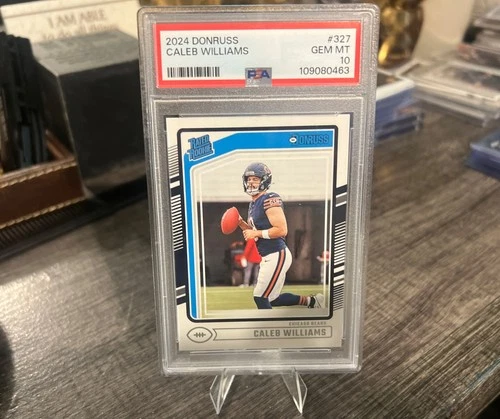 2024 Panini Donruss - Rated Rookie Caleb Williams #327 (RC) PSA 10