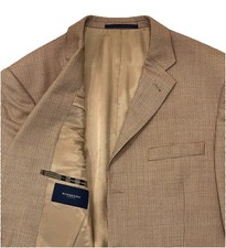 Burberry London Designer Sport Coat / Blazer Size 42 Long - Bond Street Model