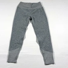 Alo Yoga Leggings Womens Athletic Heather Grey High Waist Alosoft Lounge Sz S