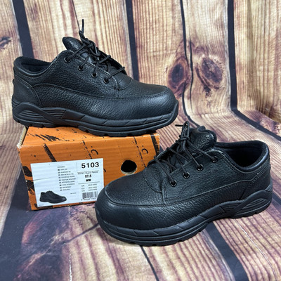Worx Red Wings Shoes 5103 Women's 7.5 WW Wide Steel Toe Static Dissipative Slip