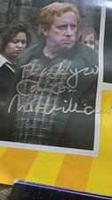 MARK WILLIAMS signed autograph 80x60 cm POSTER in person HARRY POTTER