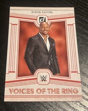 2023 Panini Donruss WWE Byron Saxton Voices Of The Ring