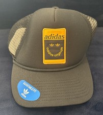 Adidas Originals Black Baseball Hat Cap Adjustable One Size - Brand New