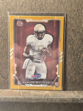 2015 Bowman Rookies Gold /399 Karlos Williams #34 RC