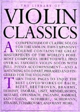 The Library of Violin Classics with Violin Solo Book - Plastic Comb - VERY GOOD