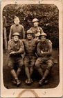 WW1 WWI US Army Military AEF Photo Postcard Group of American Soldiers
