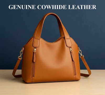 Große handgefertigte Luxus Echtleder Damentasche Handtasche Schultertasche Umhängetasche