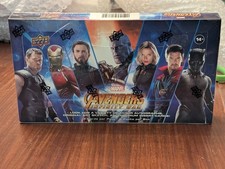 2018 Upper Deck Marvel Avengers Infinity War Factory Sealed Hobby Box w 9 Packs