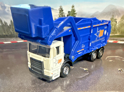 Matchbox Garbage King XL MBX '24 Working Rigs Blue Loose VHTF!