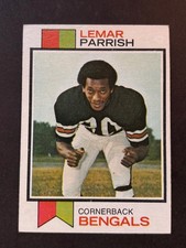 1973 Topps LEMAR PARRISH #315 Cincinnati Bengals Lincoln