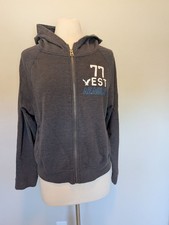 American Eagle Outfitters Vintage 77 EST Graphic Zip-Up Hoodie XL Y2K