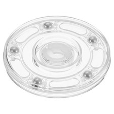 Acrylic Lazy Susan Turntable 3 Inch Clear Rotating Turntable Organizer