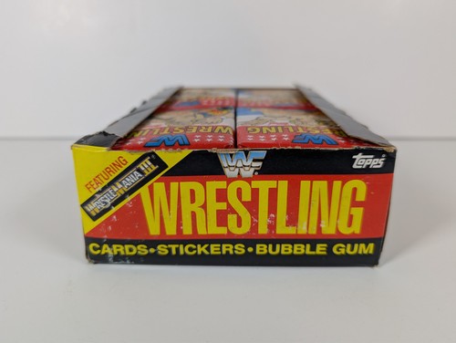 1987 Topps WWF WrestleMania III 36 Packs Wax Pack Sealed Hulk Hogan Andre w/Box - Picture 4 of 16
