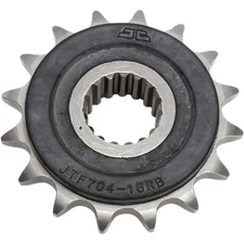 JT Front Rubber Cushioned Sprocket 16T 525 #JTF704.16RB BMW/Aprilia