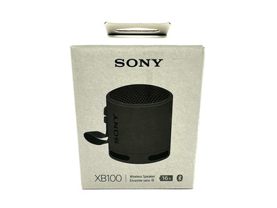 Sony SRS-XB100 Wireless Bluetooth Portable Compact Travel Speaker BLACK SRSXB100